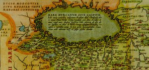 The Ortelius Map of Persia, Antwerp, 1570 by Abraham Ortelius